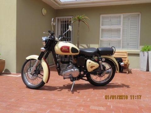 Royal Enfield Classic 500 almost as new