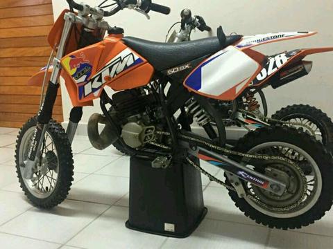 KTM 50 and KDX 200