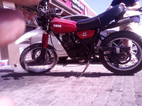 Yamaha xt 250cc
