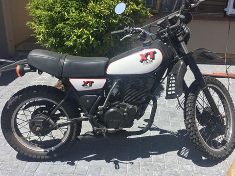 Yamaha XT 250 for sale