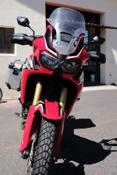 2017 Honda CRF100L DCT Africa Twin Red
