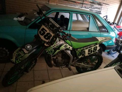 Kawasaki KX 250 two stroke