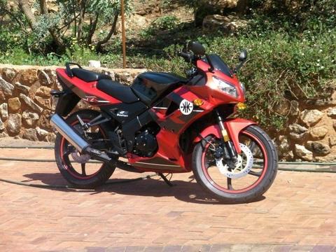 I am looking for 250cc/200cc bike for max R4500 OR R5000