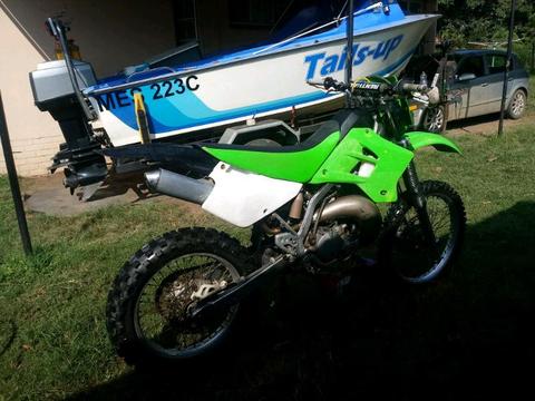 Yz 125 and kdx 200 to swop