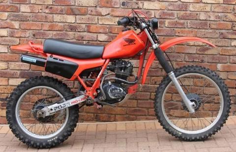 HONDA XR200R - OFFERS WELCOME