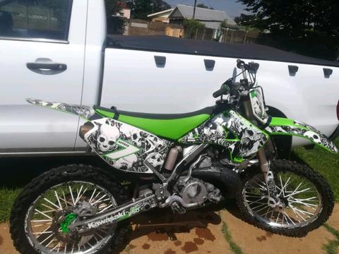 kx 250 kawsaki