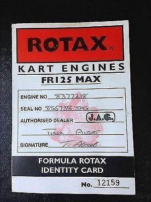 Rotax Max 125cc engine