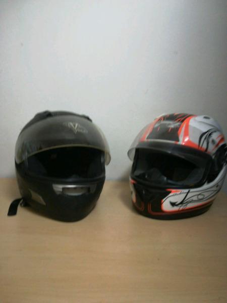 Helmets Good Condition. One is spotless