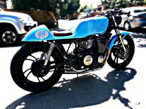 NEWLY BUILT FULLY CUSTOM YAMAHA CAFE RACER