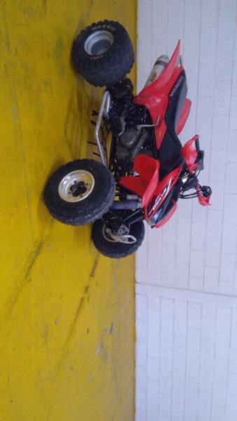 2007 trx450r with papers