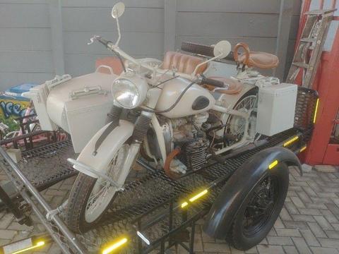 CJ750 M1 Classic Motorcycle with sidecar
