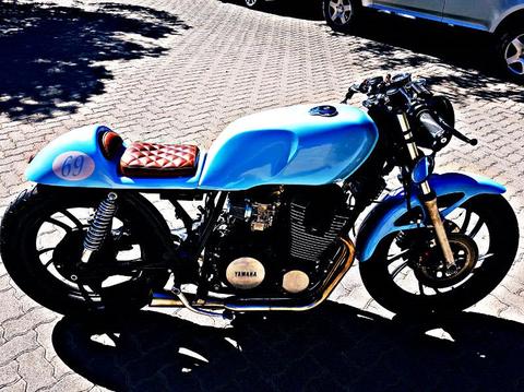 NEWLY BUILT YAMAHA CAFE RACER