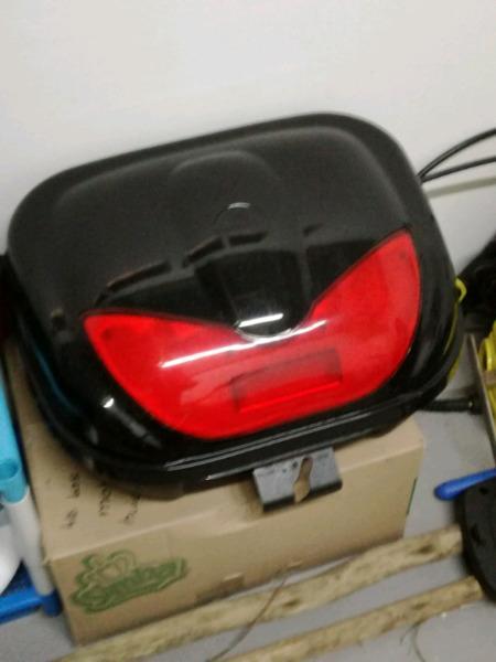Motorcycle carry box