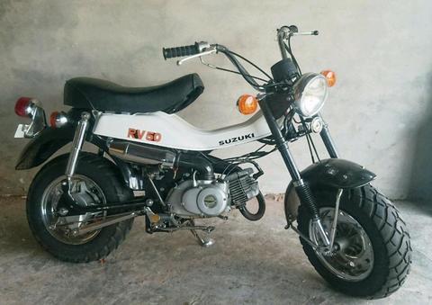 1974 Suzuki RV 50 Monkey Bike