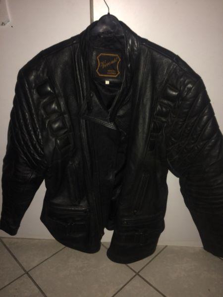 Vivante Genuine Leather Bike Jacket