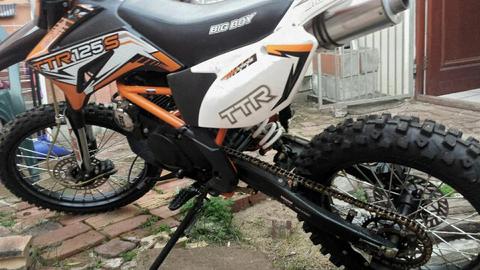 2 x Big Boy (SA Motorcycles) Pitbikes 125cc - URGENT SALE - PRICE NEGOTIABLE / SWAP