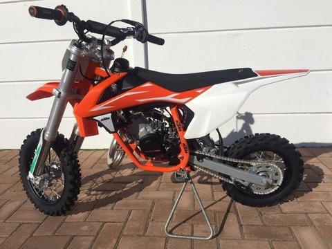 BRAND NEW 2018 KTM 50 SX FOR SALE - ONLY 13HRS ON !