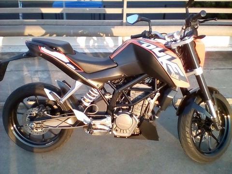 2011 KTM 125 Duke SWAP/TRADE