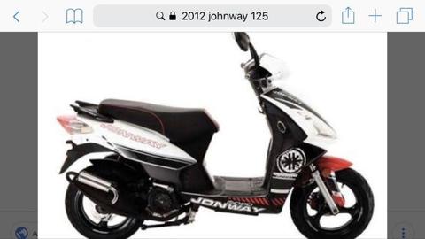 2012 johnway 125cc scooter with speakers R6500