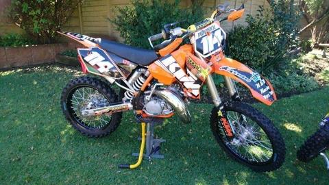 2004 KTM SX125 two stroke in great condition must be seen