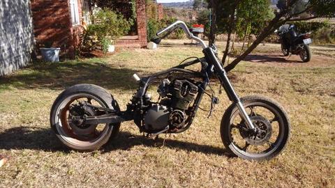 Unfinished chopper project