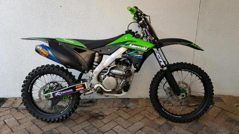 Kawasaki KX 250 F Lots of extras 2014