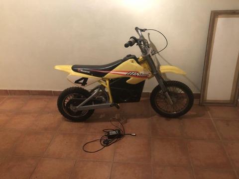 Razor MX650 electric motorcycle