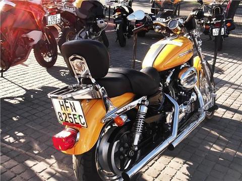 Harley Davidson Sportster Custom 1200 ????? The 2Wheelers den, Of Course !!!!!