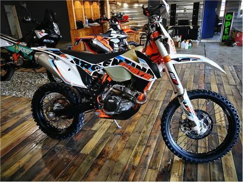 2014 KTM 500 XCW ON THE ROAD. PODIUM MOTORCYCLES