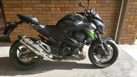 2017 Kawasaki Z800(Only 3900km)Open to cadh offers!!!