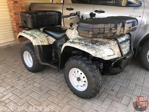 2007 SUZUKI LTA 400 EIGER 4X4 UTILITY QUAD