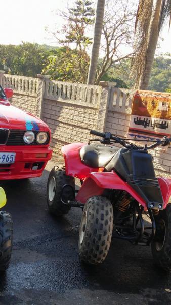 Quad bike for sale or swop needs coil only read