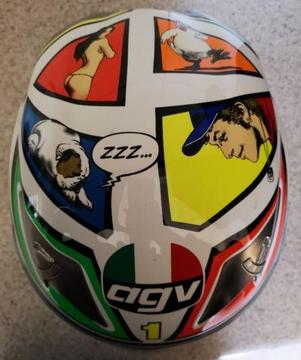 Limited edition Milo Manara replica Valentino Rossi Helmet