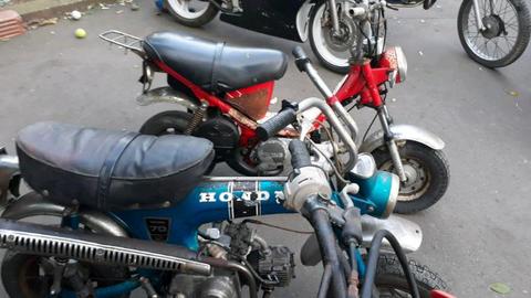 Honda dax and Yamaha chappy