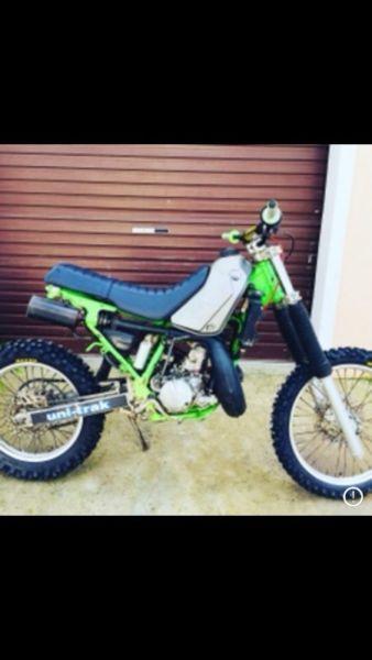 2002 Kawasaki KDX 200 - tracker project