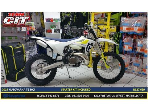 2019 Husqvarna TE300i ENDURO WITH STARTER KIT INCLUDED