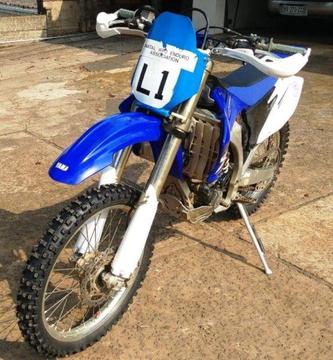 Yamaha WR250F 4,860km Reg 2010 with road legal kit and COR