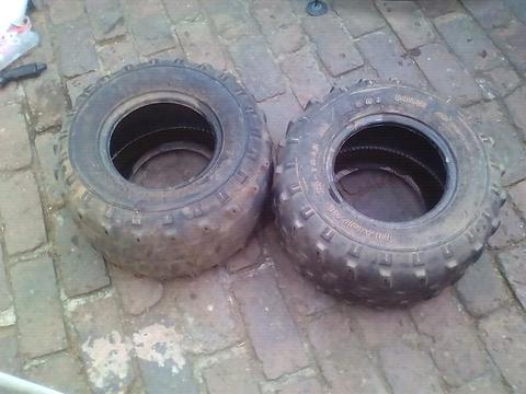 Quad bike tyres