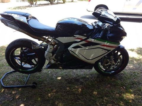 2013 MV Agusta F4R with only 11000km in showroom condition