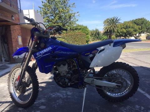 2005 WR450F FOR SALE - IDEAL WEEKEND RIDERS BIKE !