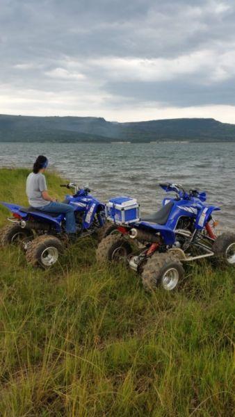 His and hers Yamaha raptors for sale!