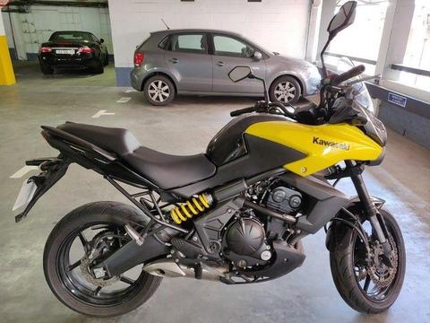 2016 Kawasaki Versys 650 Black and Yellow Low Mileage