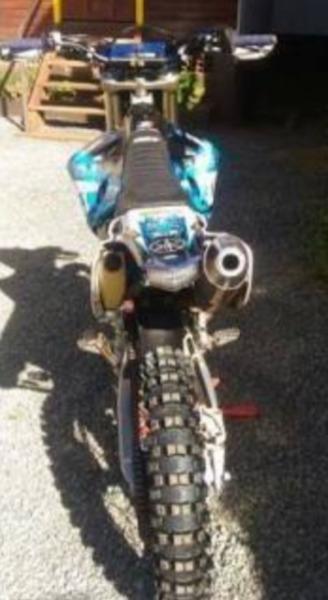 2008 WR 250 yamaha