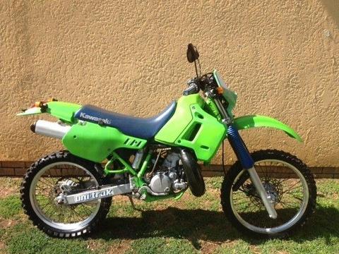 Kawasaki Kdx 200,Road going kit