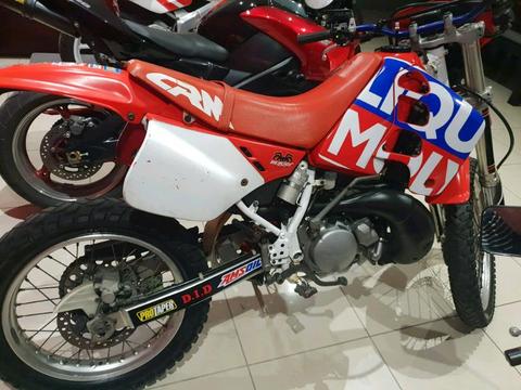 Honda crm 250 2 stroke road legal.very rare