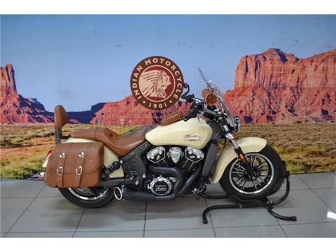 2018 Indian Scout 1133 (Kitted), Ivory Cream, 4000Km