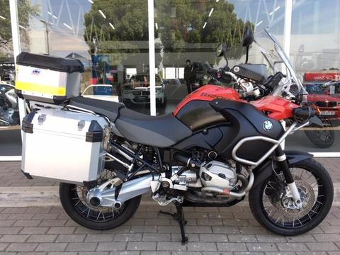 2012 BMW R1200GS ADVENTURE WITH FULL LUGGAGE