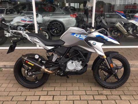 2018 BMW 310 GS WITH AKRAPOVIC EXHAUST SYSTEM