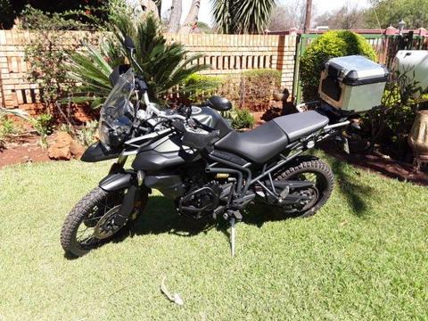 2014 Triumph tiger 800 XC abs. Immaculate condition. Low mileage