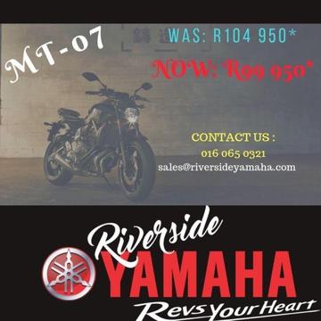2017 Yamaha MT-07